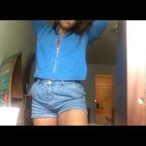 Cute and sporty sweater jacket💙LIZ CLAIBORNE